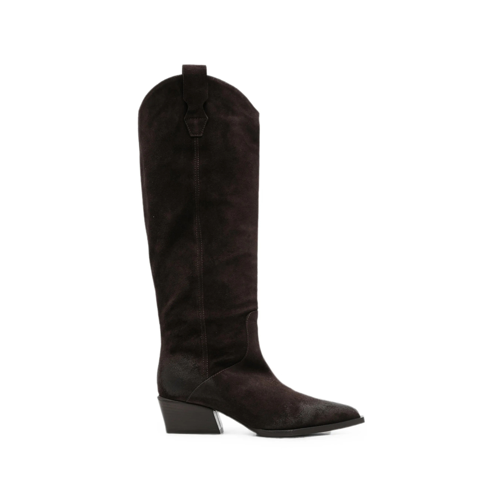 Poeve Pointed-toe Pull-on Boots