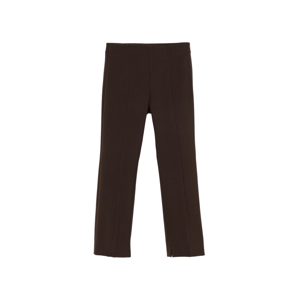 Peserico Seam-detail Side-slit Trousers