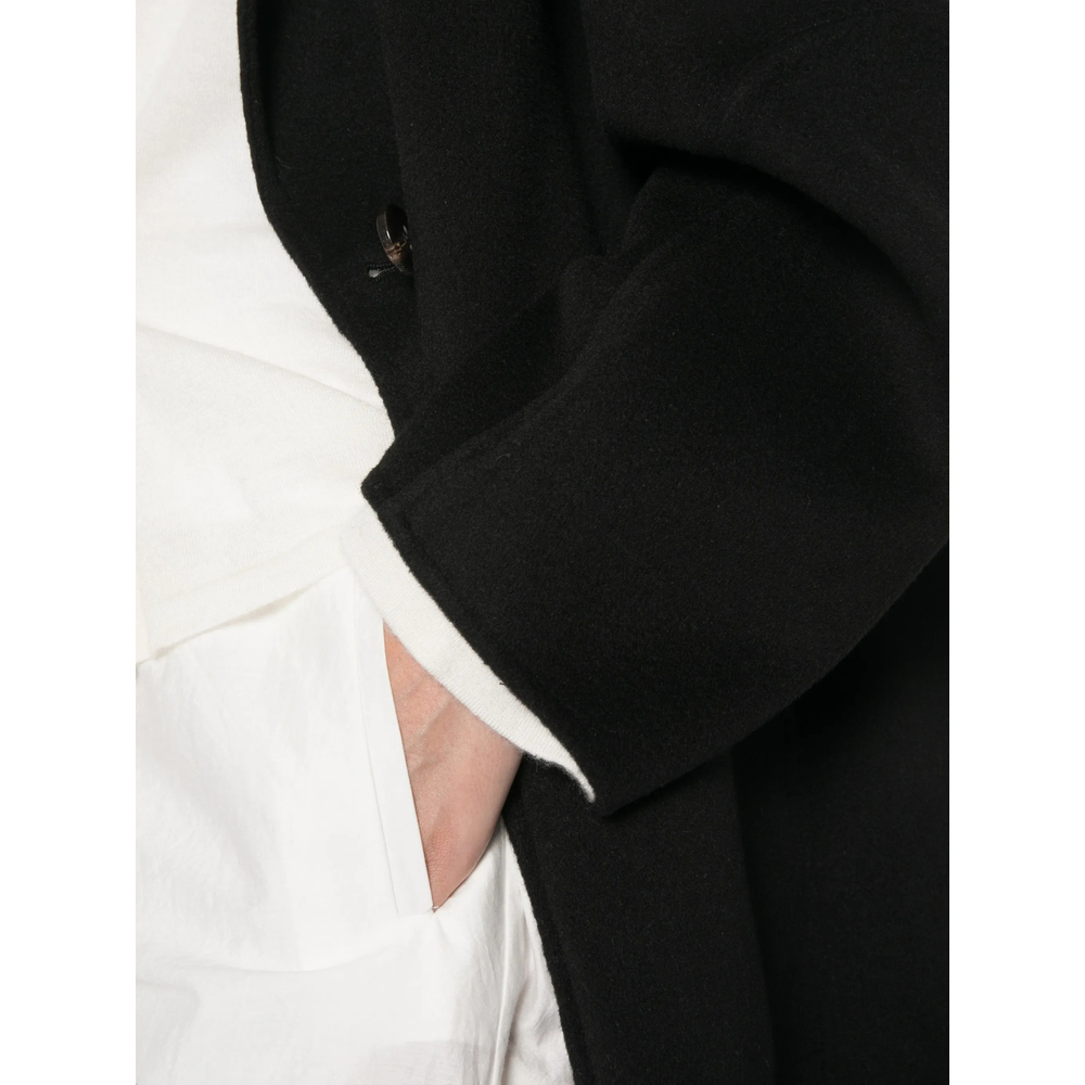 Double-Breasted Shawl-Lapel Coat