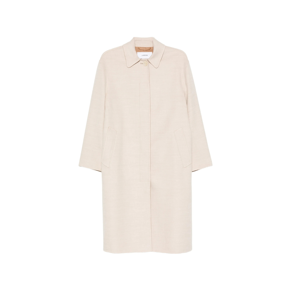Pierre Concealed-Front Coat