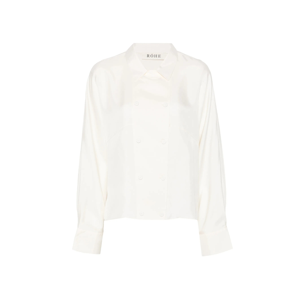 Róhe Double-Breasted Blouse