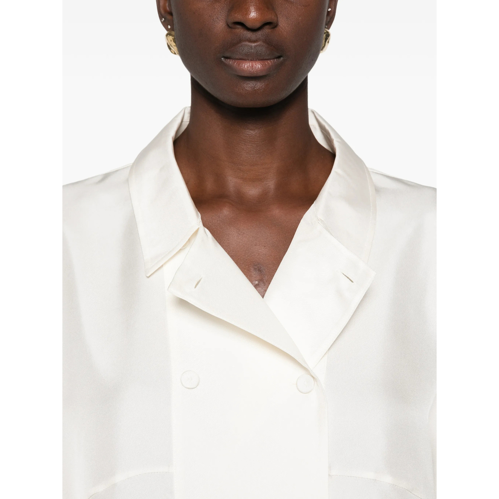 Róhe Double-Breasted Blouse