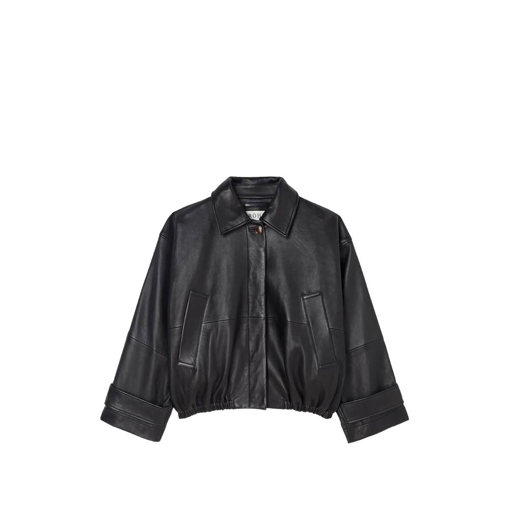 Róhe Leather Blouson Jacket