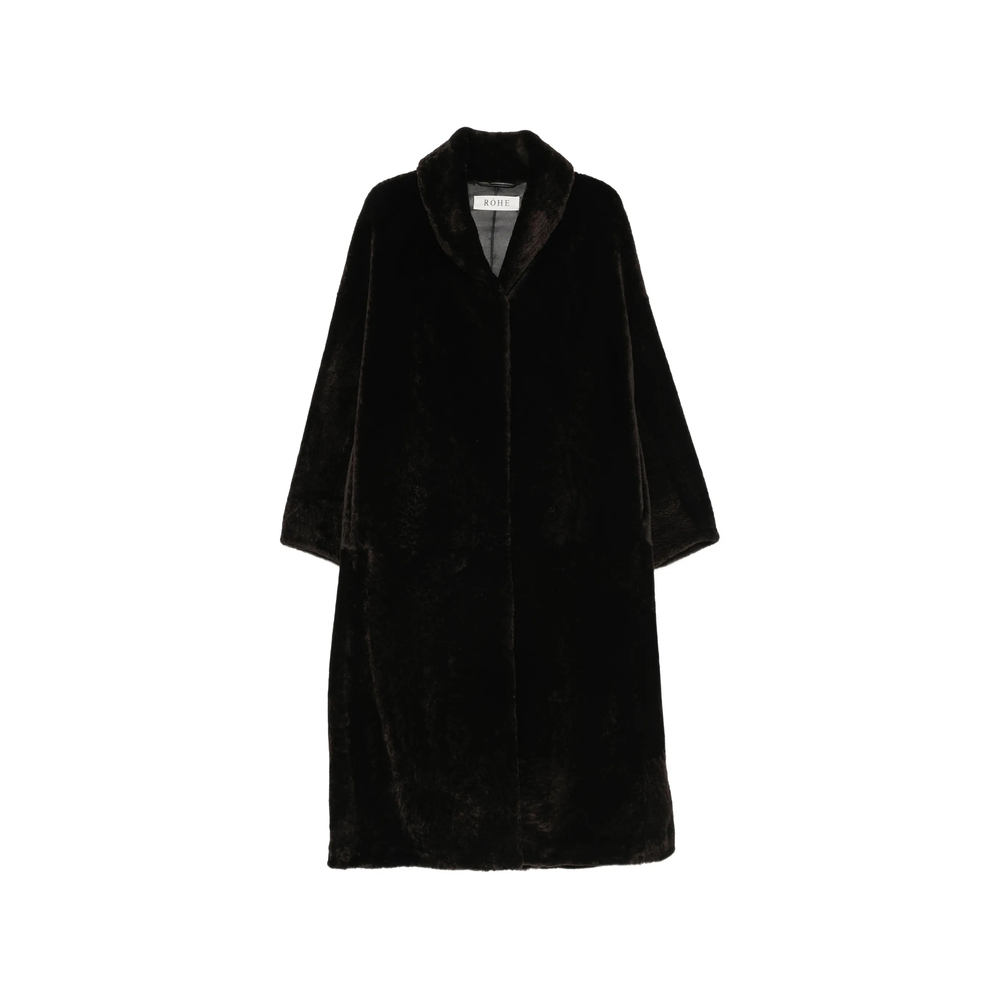 Róhe Shearling Shawl-collar Coat