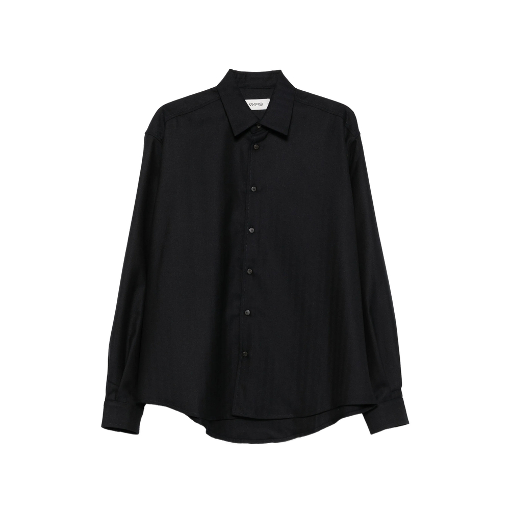 Spina Herringbone-weave Button-down Shirt