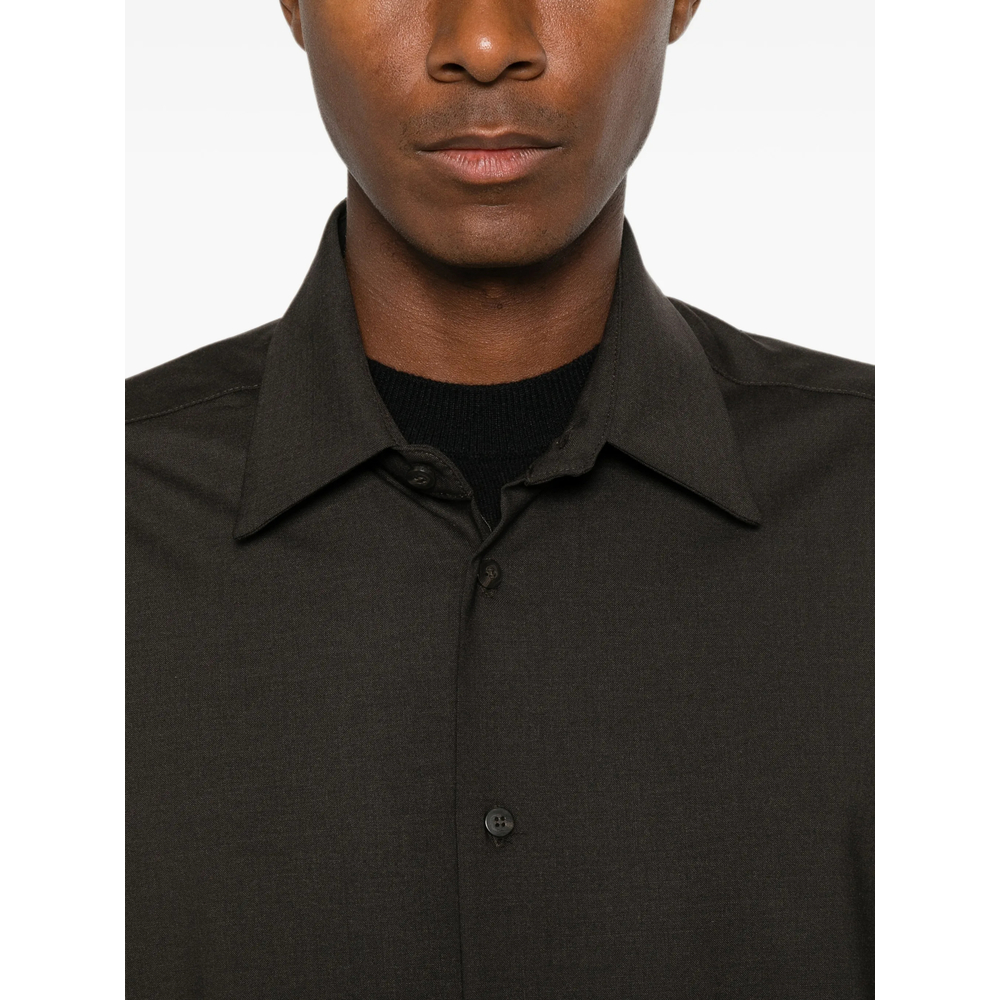Button-Up Long-Sleeve Shirt