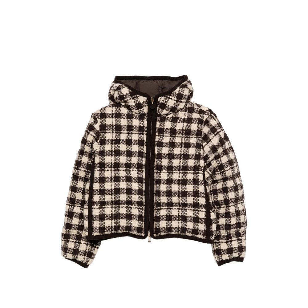 Moncler Check Hooded Jacket