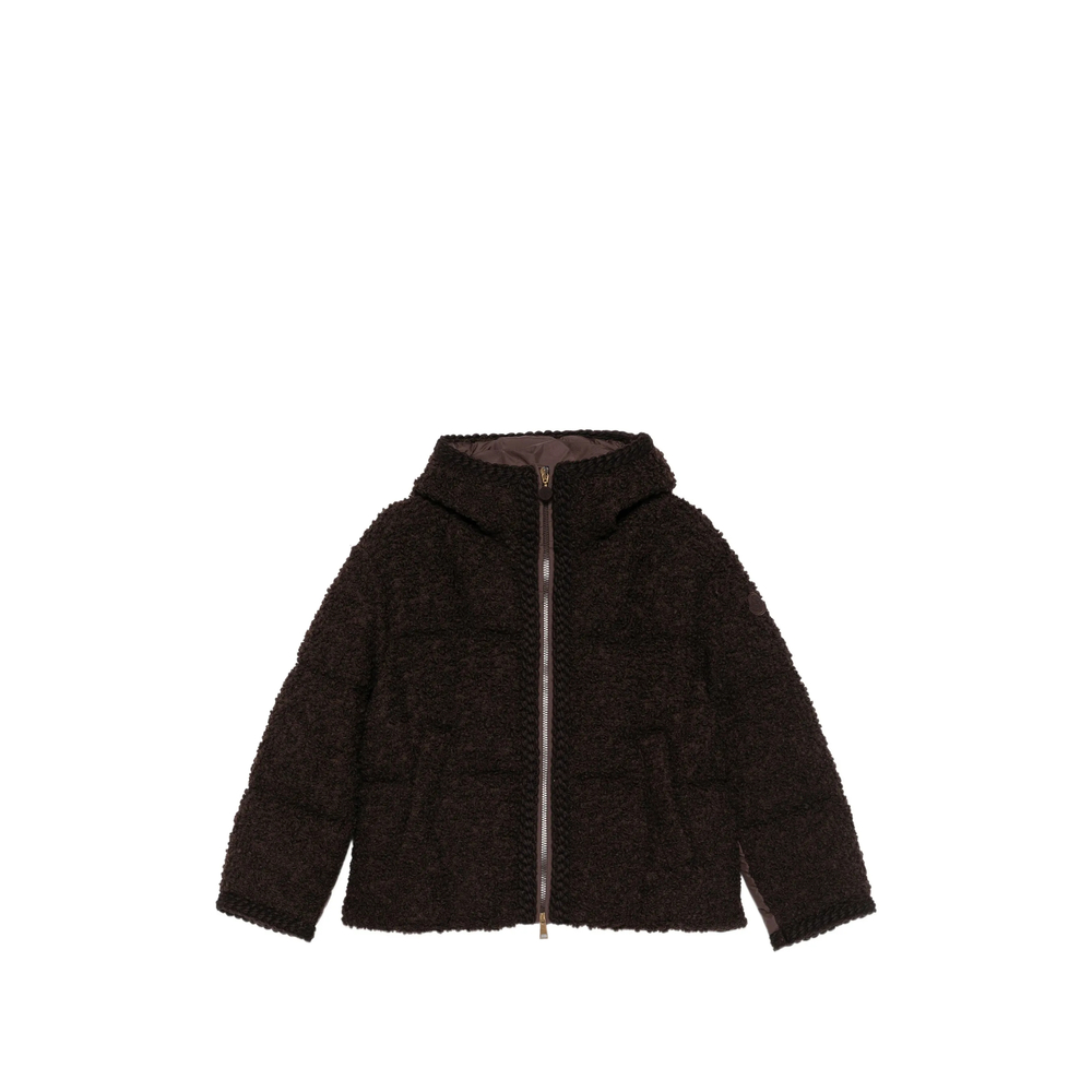 Moncler Quilted Shearling-effect Jacket