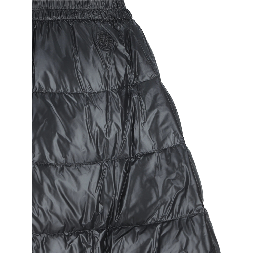 Quilted Flared Skirt