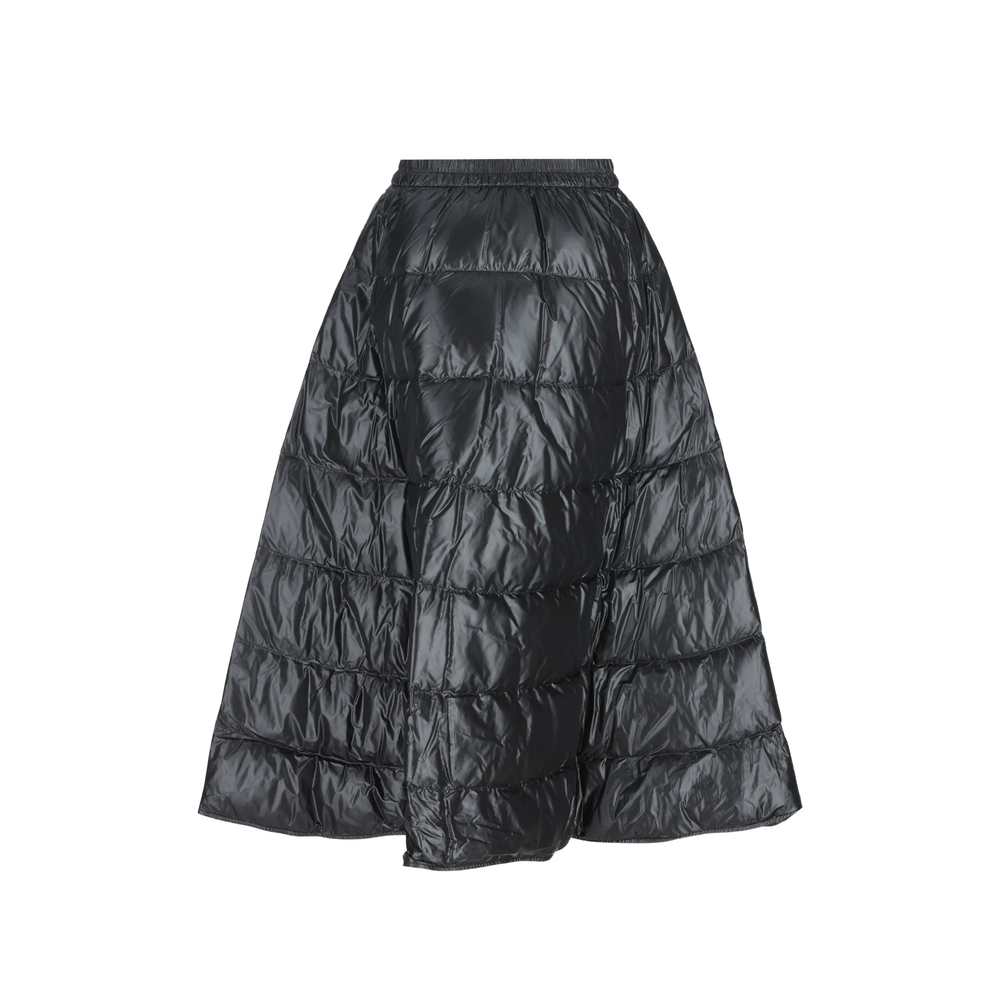 Quilted Flared Skirt