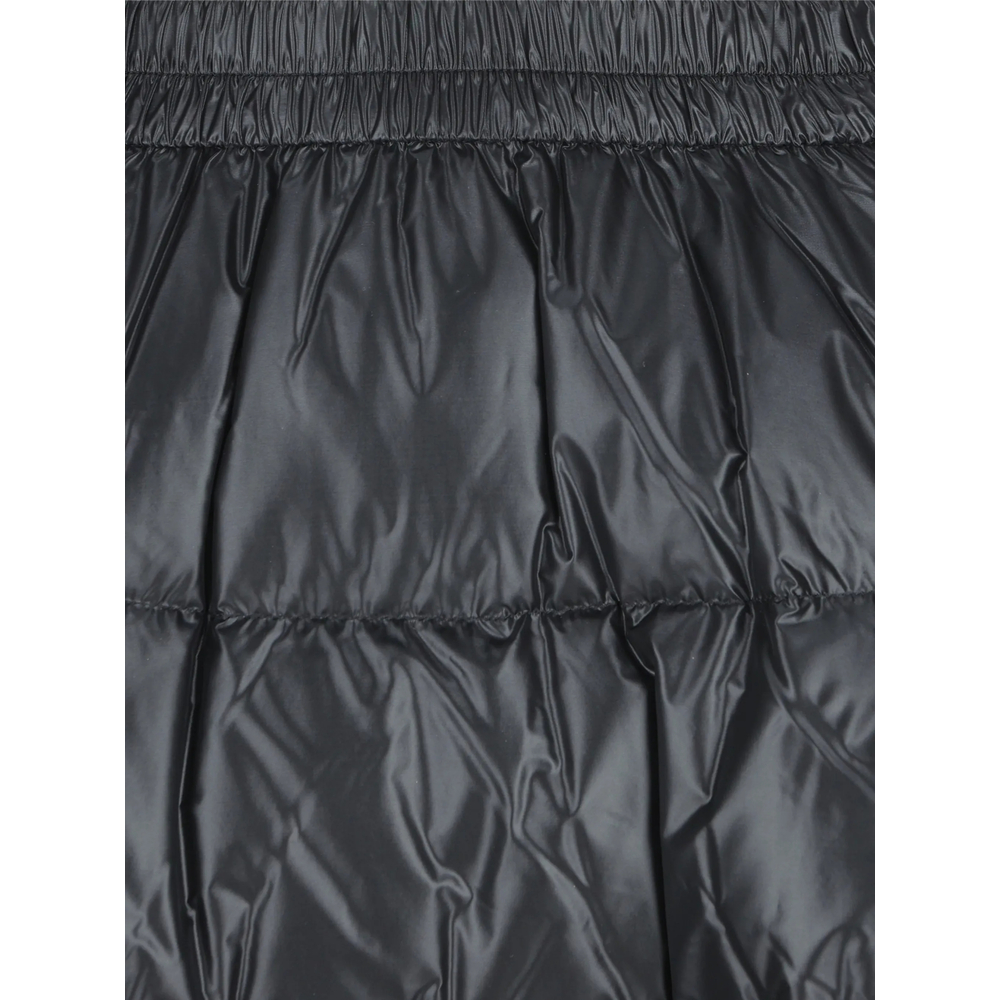 Quilted Flared Skirt
