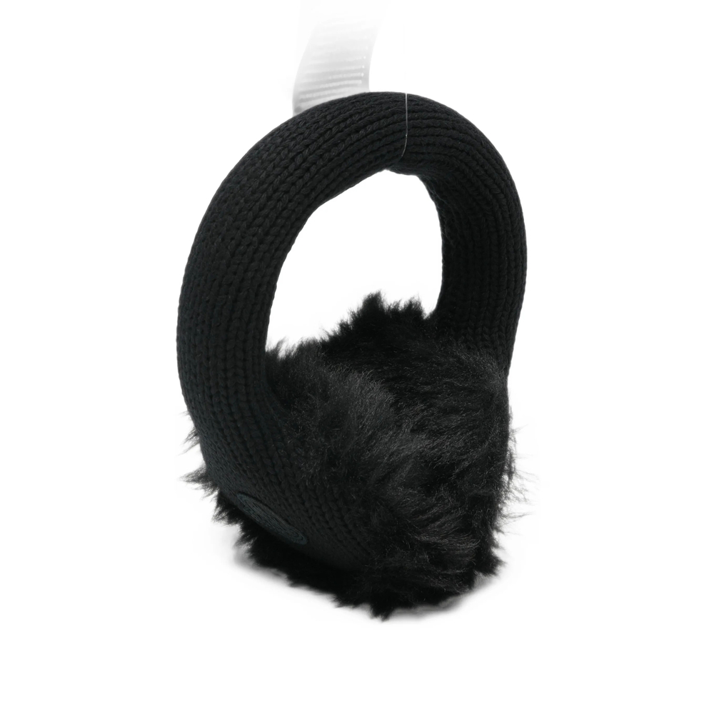 Moncler Logo-patch Chunky-knit Earmuffs