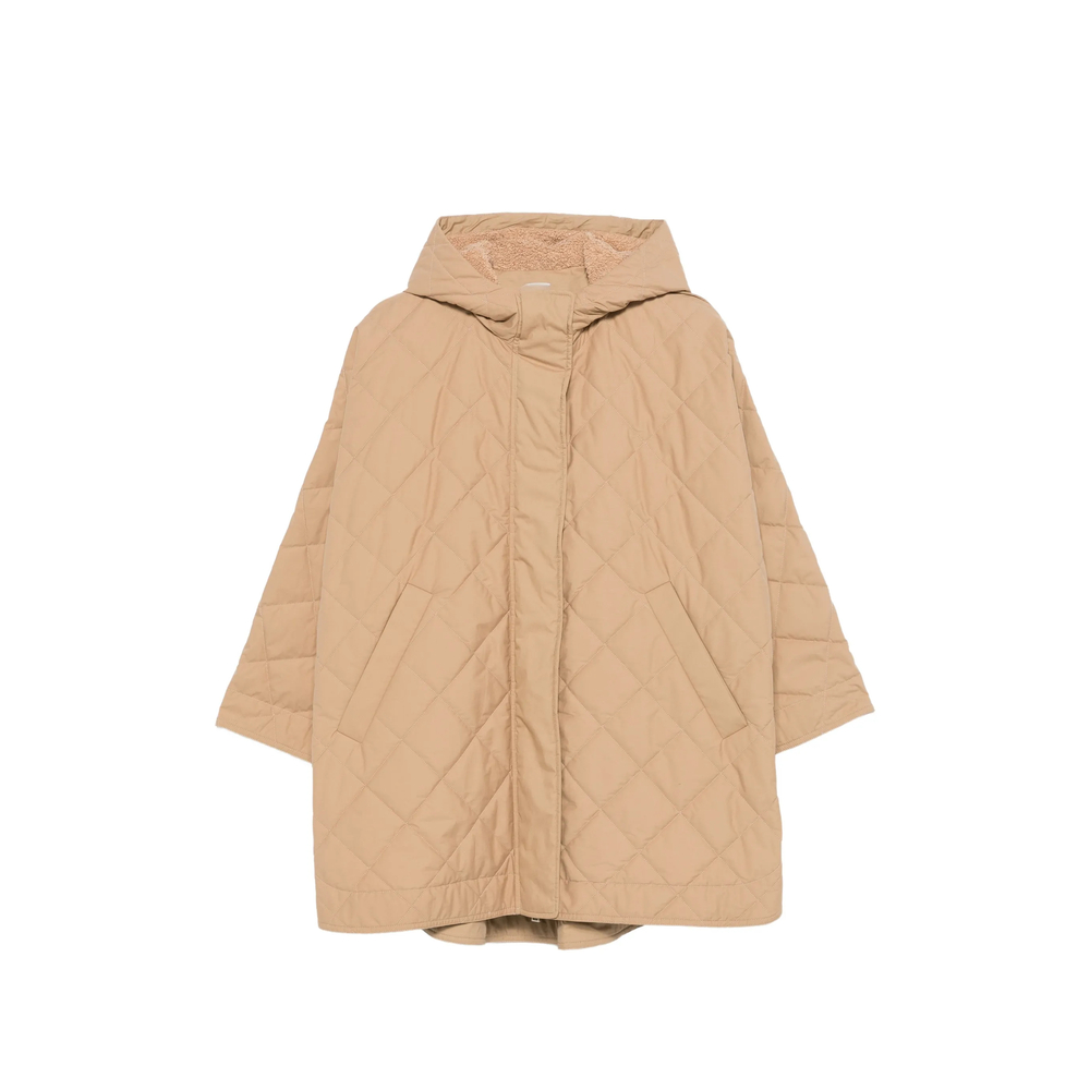 Moncler Quilted Hooded Cape