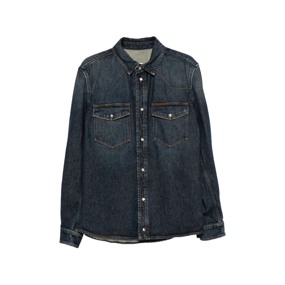 Moncler Western Denim Shirt