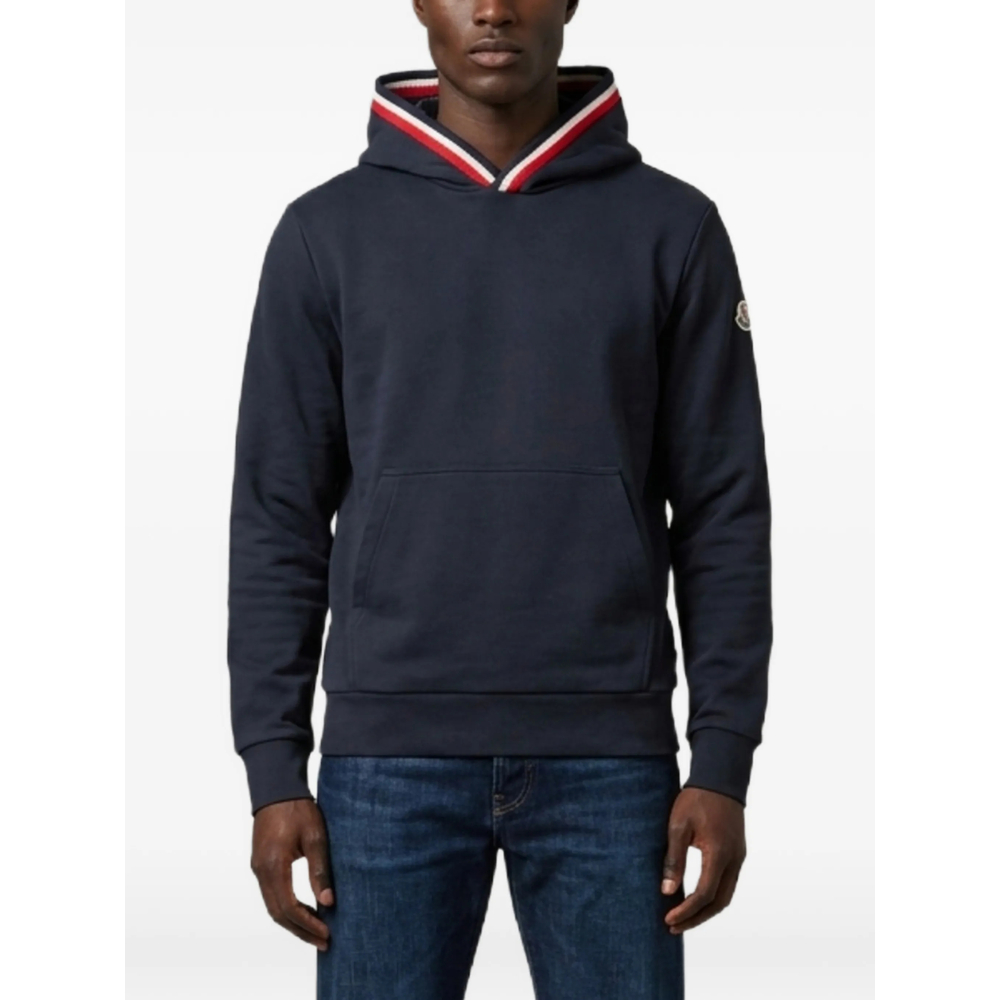 Moncler Tricolour-detail Hoodie