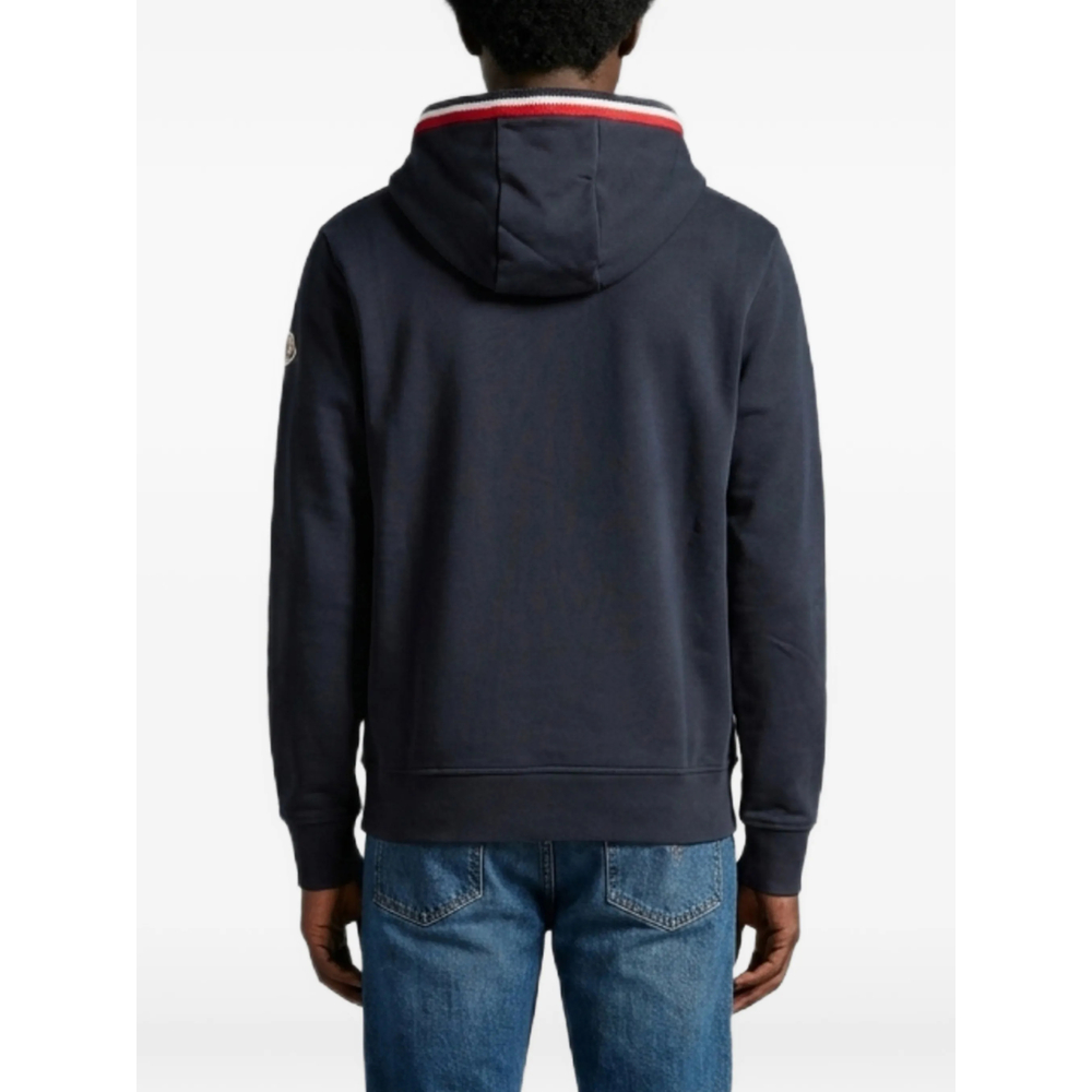 Tricolour-Detail Hoodie