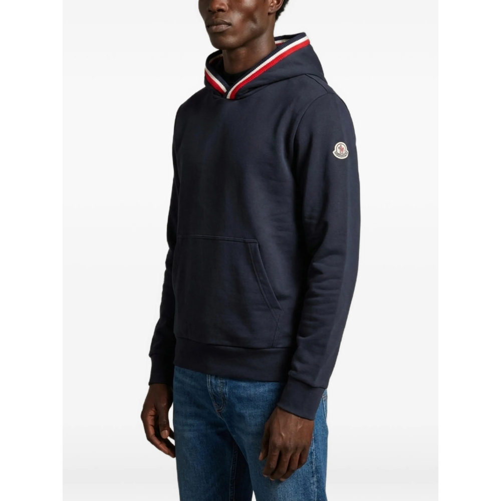 Tricolour-Detail Hoodie