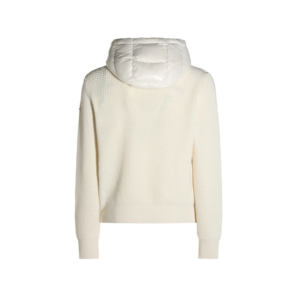 Padded Panelled Hoodie