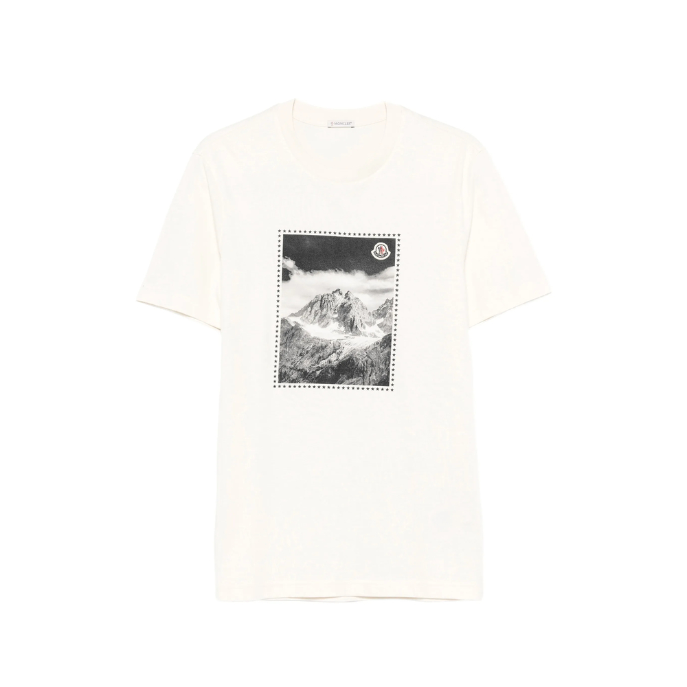 Moncler Mountain-print T-shirt