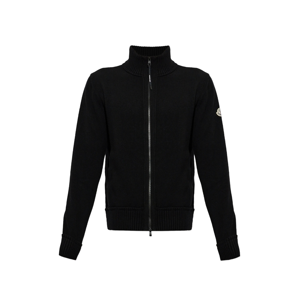 Moncler Logo-patch Zip-up Cardigan
