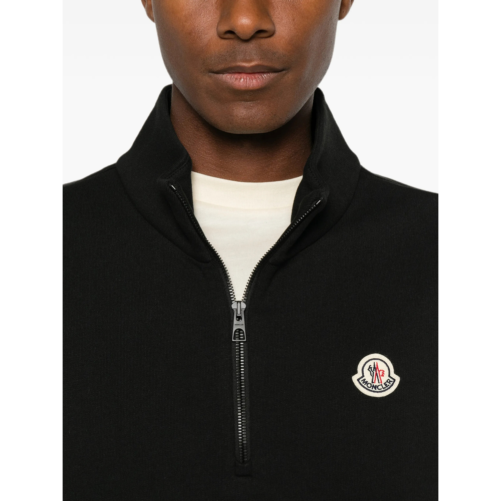 Cotton Zip-Up Sweatshirt