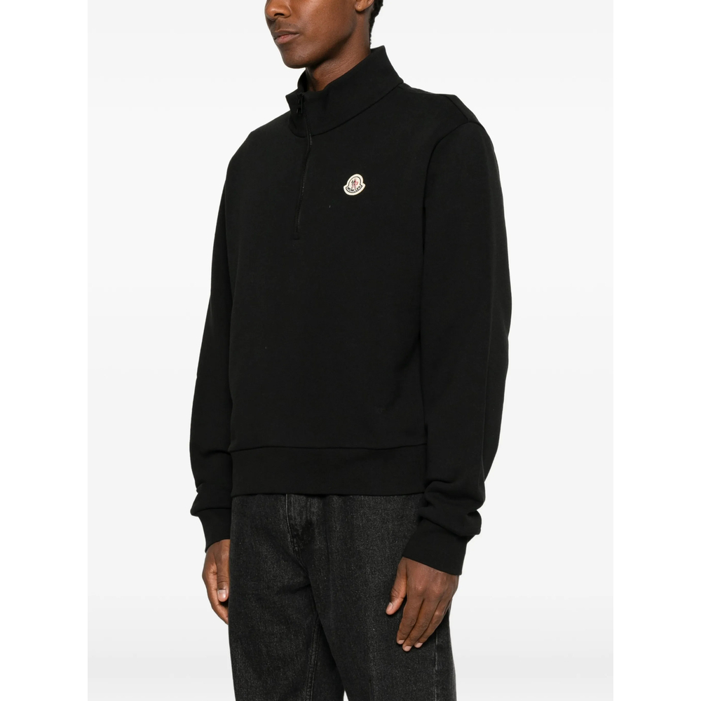 Cotton Zip-Up Sweatshirt