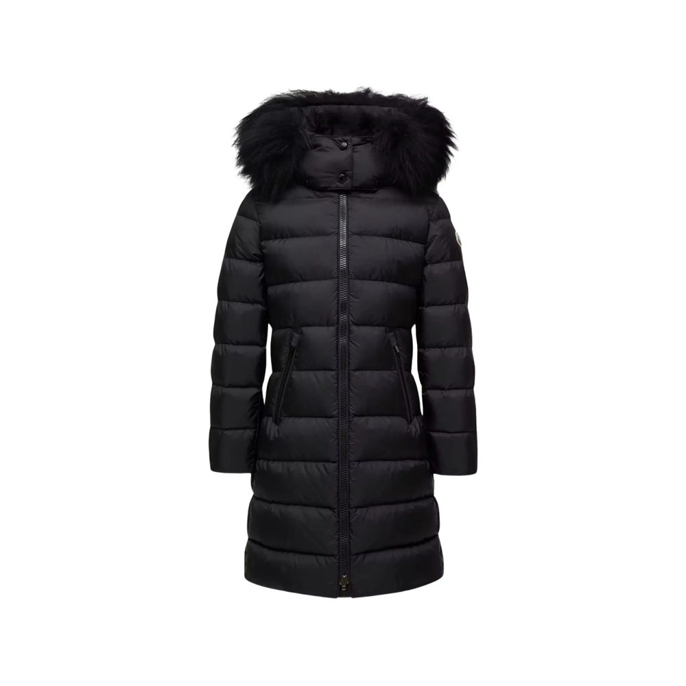 Moncler Hooded Logo-patch Coat
