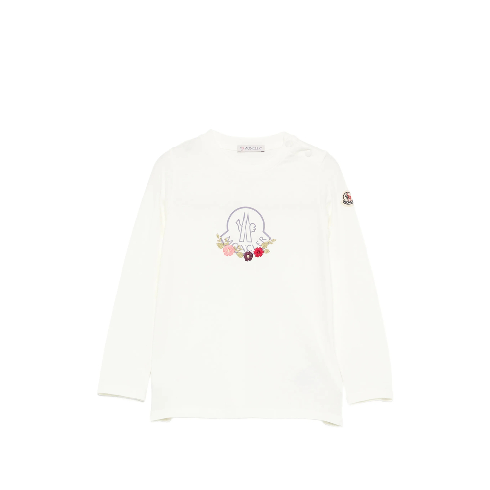 Moncler Floral Long Sleeve T-shirt