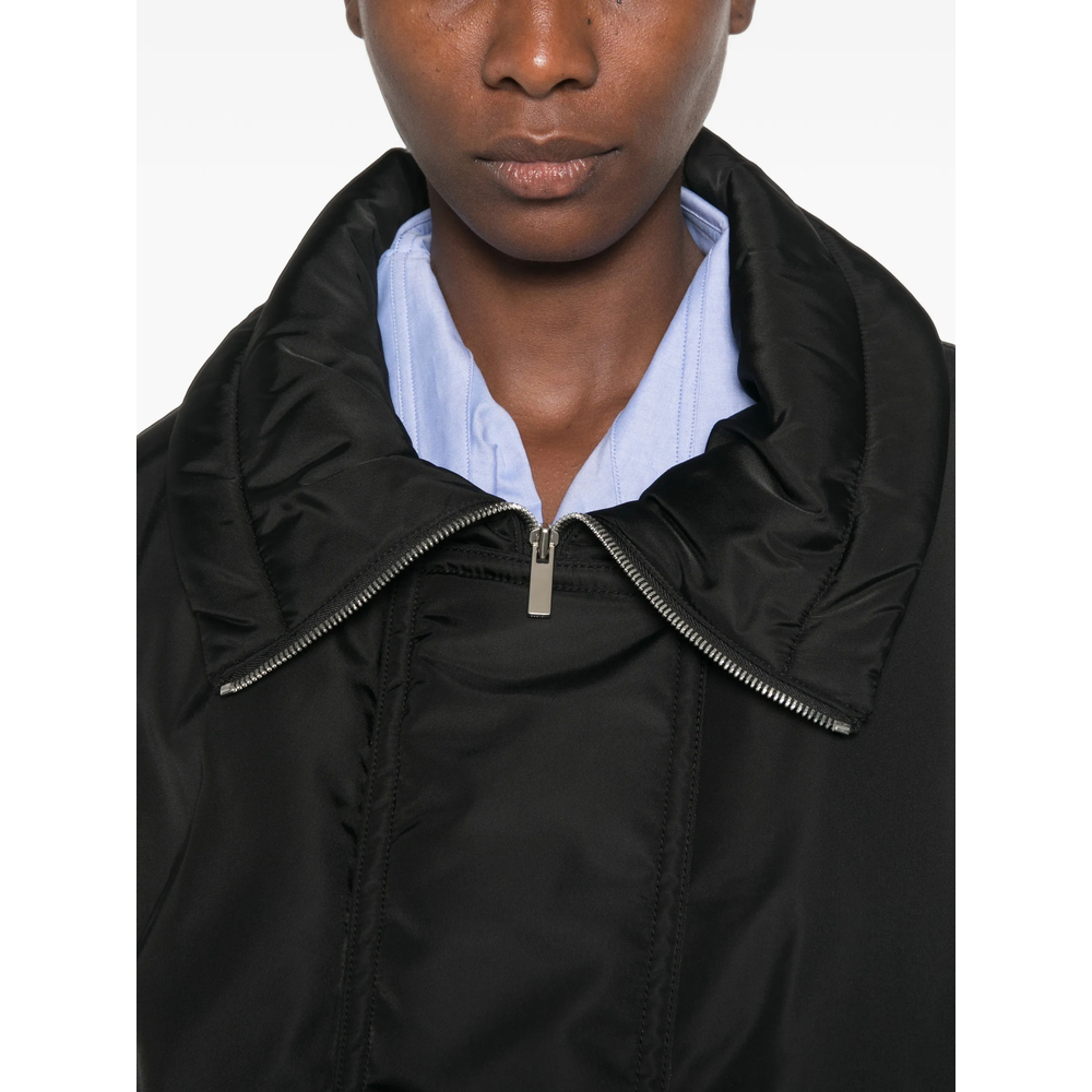 High-Neck Bomber Jacket