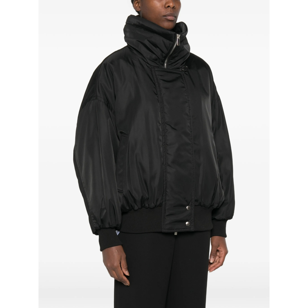 High-Neck Bomber Jacket
