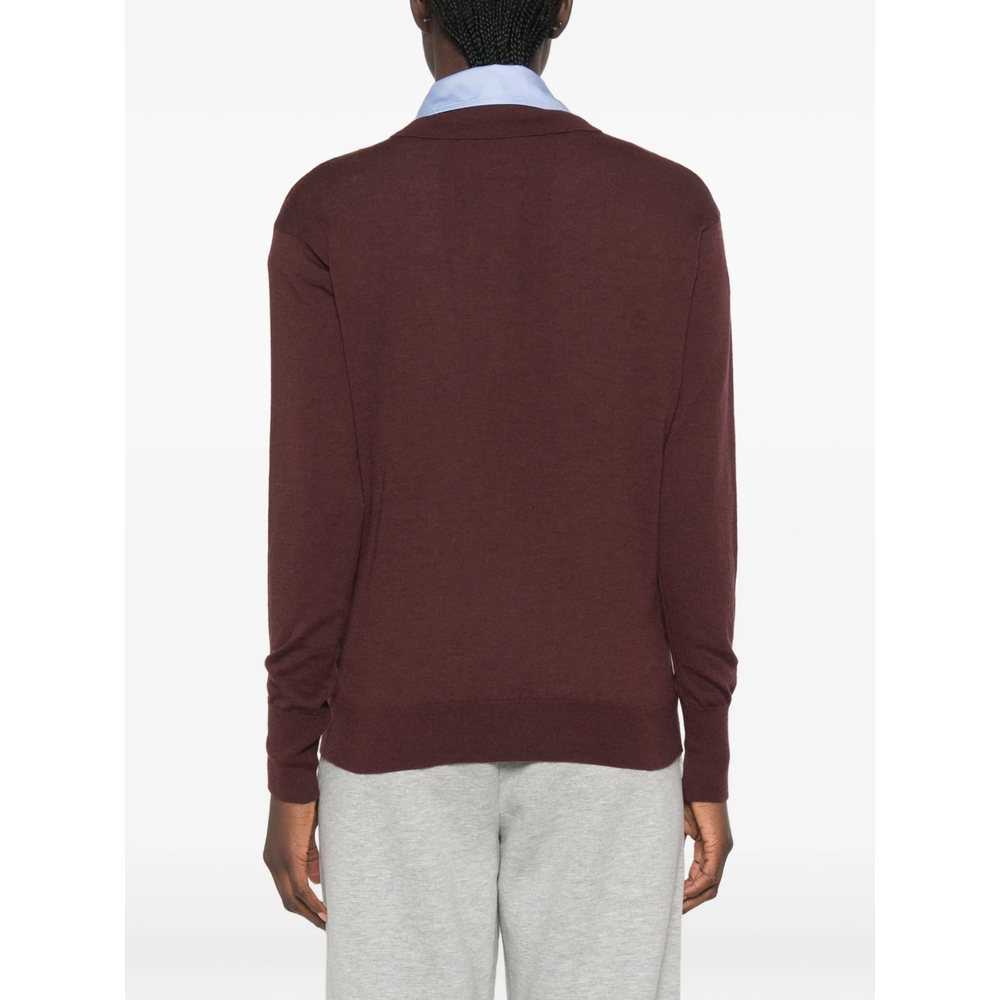 Button-Placket Sweater