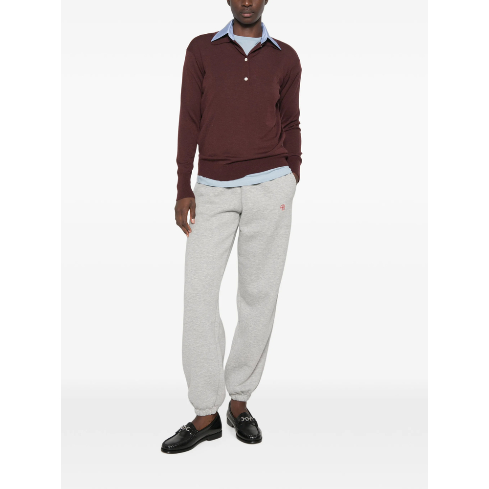 Button-Placket Sweater