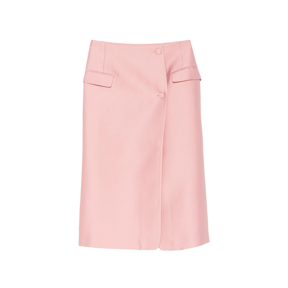 Stine Goya Button-fastening Pencil Midi Skirt