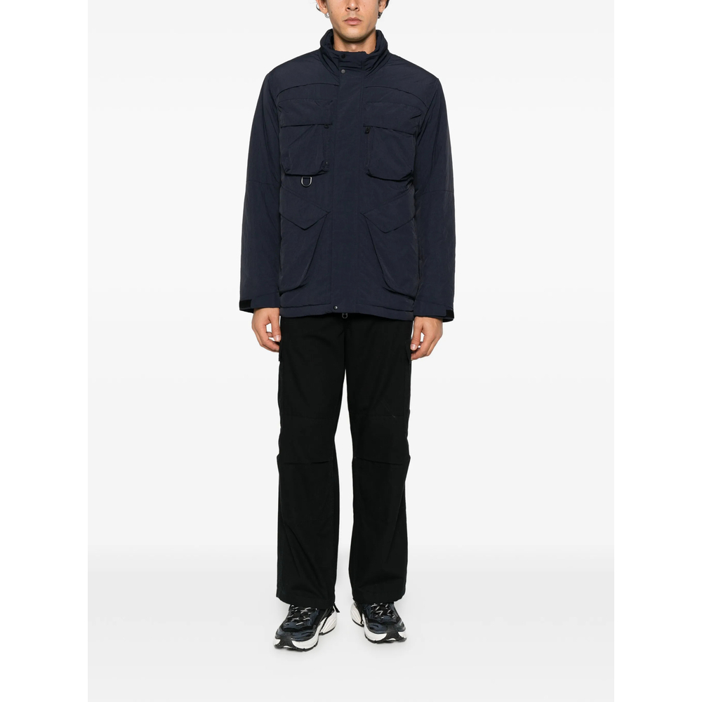Multi-Pocket High-Neck Jacket