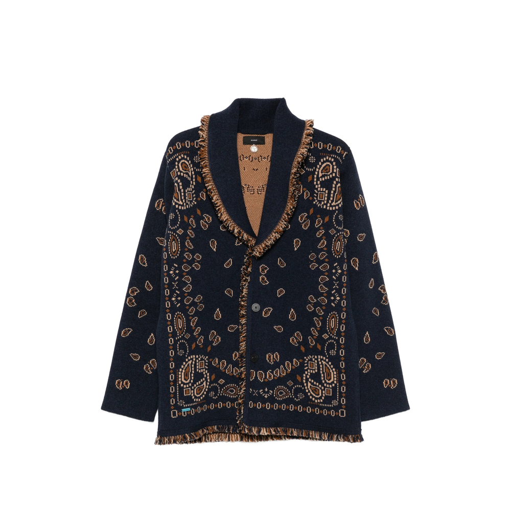 Alanui Paisley-jacquard Cardigan