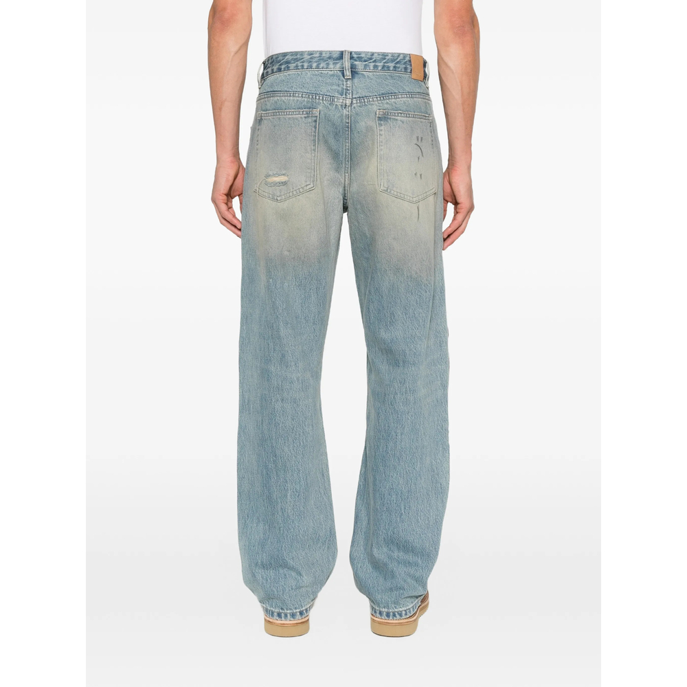 Patchwork Distressed Jeans