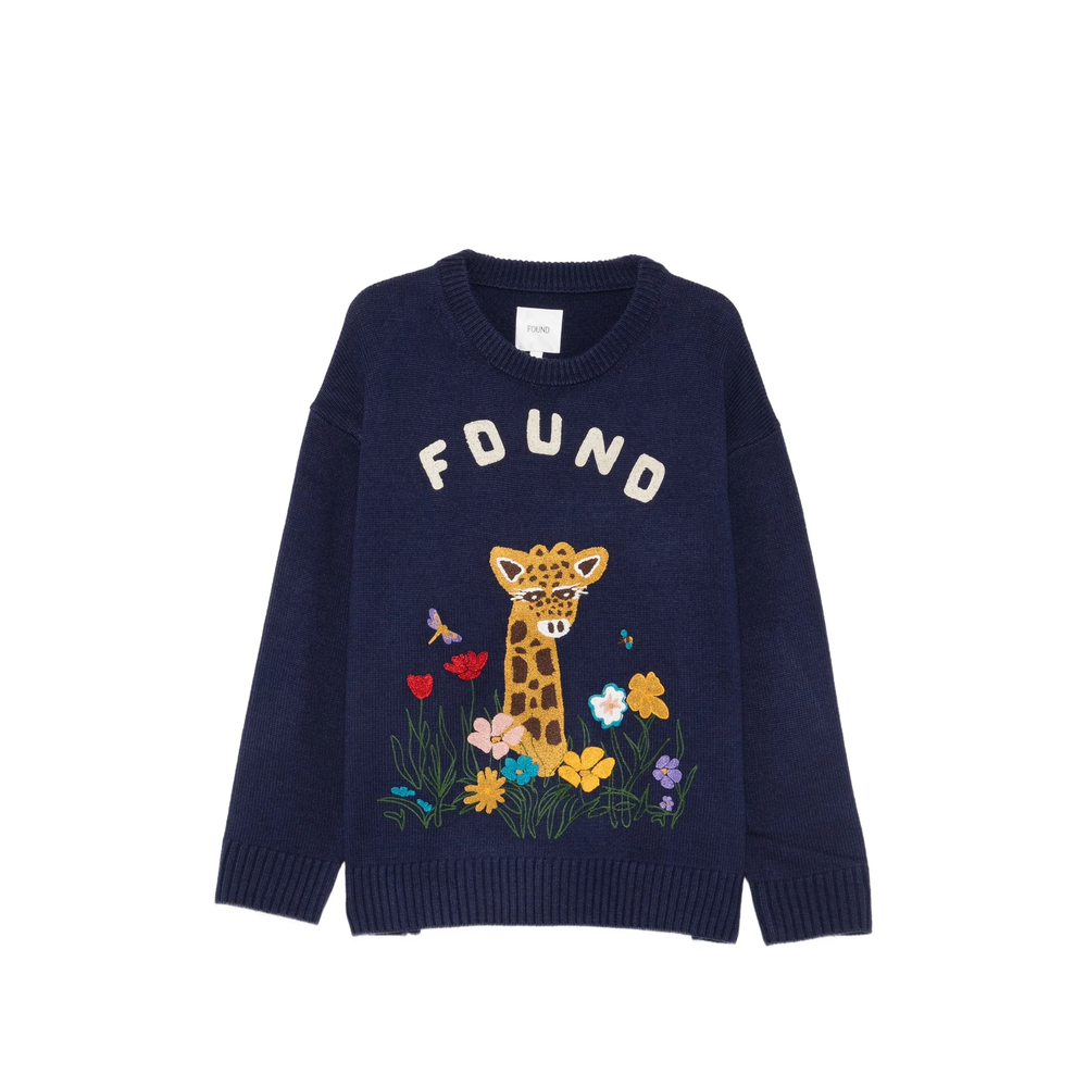 Wildlife Intarsia-Knit Sweater