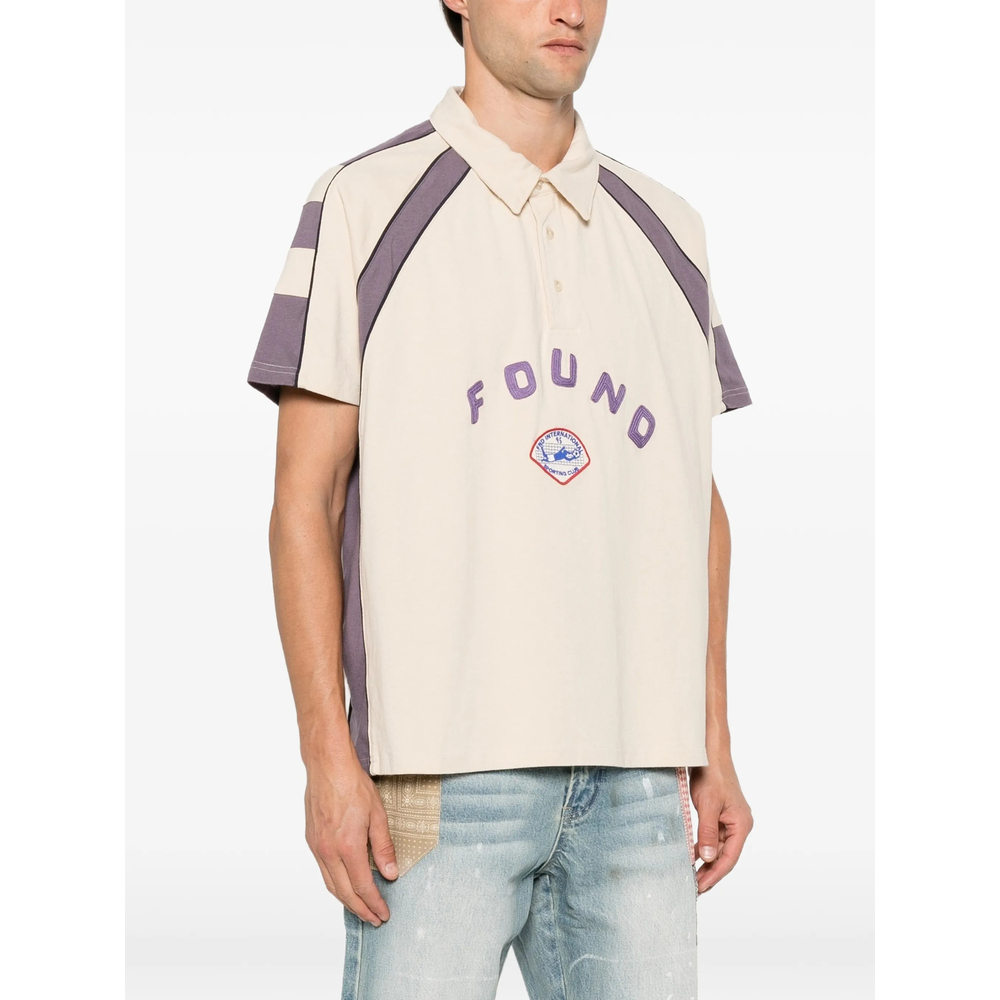 Logo-Embroidered Striped Polo Shirt