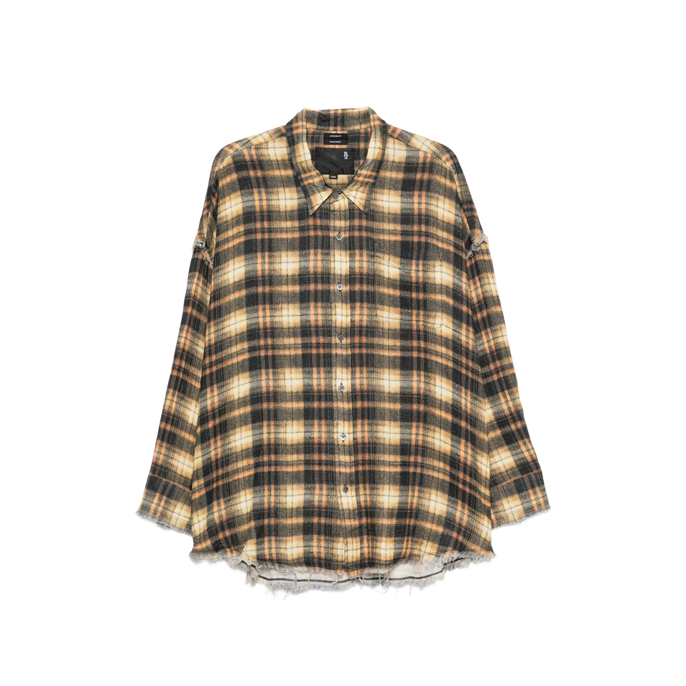 Frayed-Hem Shirt