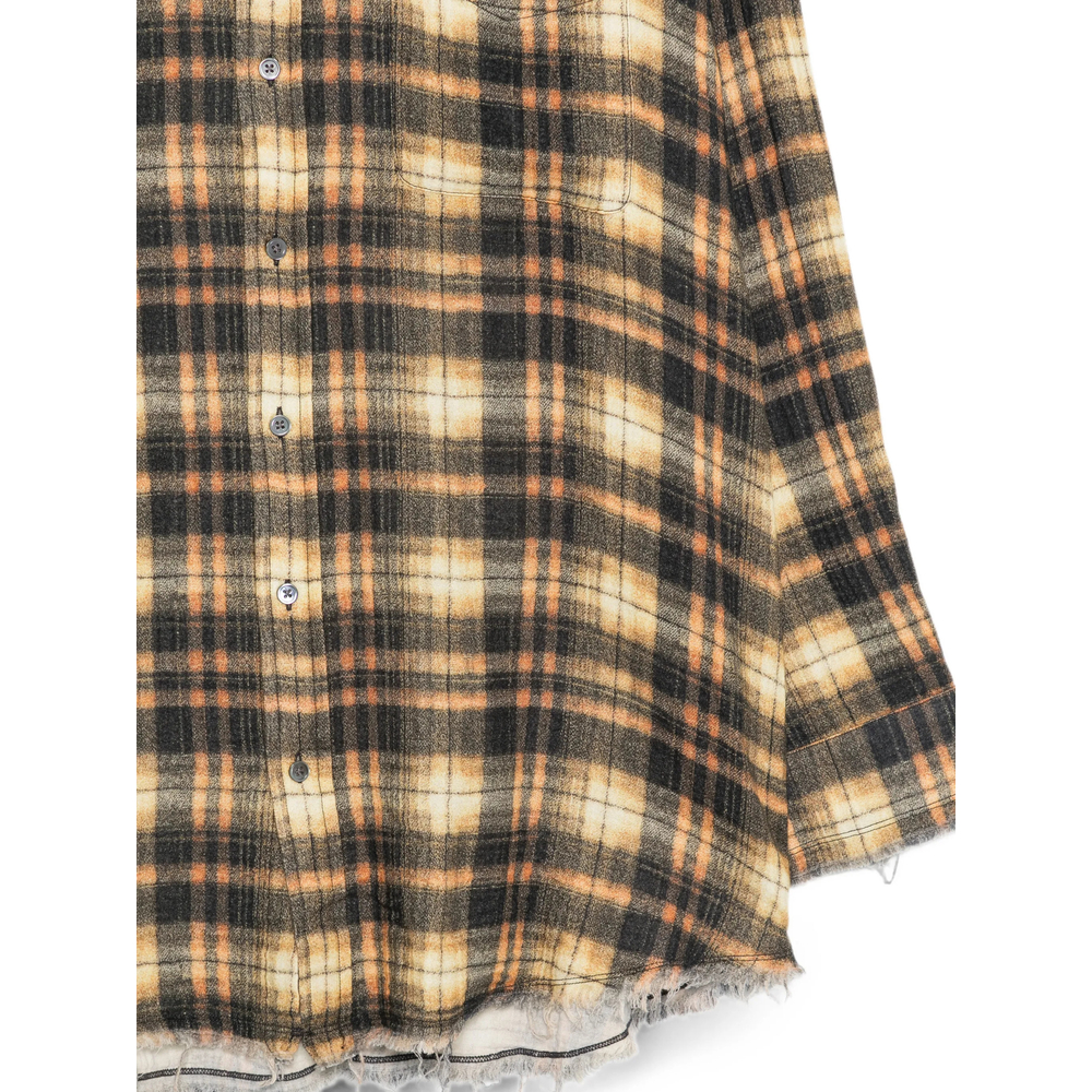 Frayed-Hem Shirt