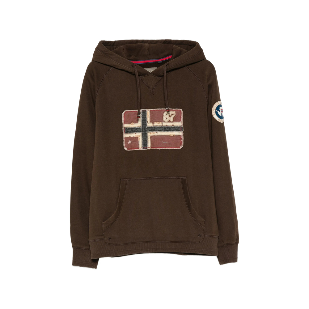 Napapijri Patchwork Logo-patch Hoodie