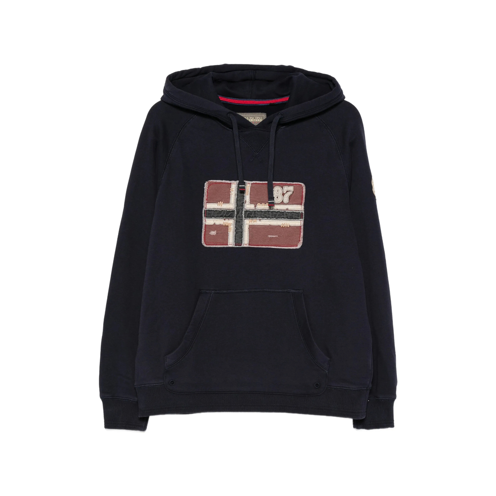 Napapijri B-Archive Logo-patch Drawstring Hoodie