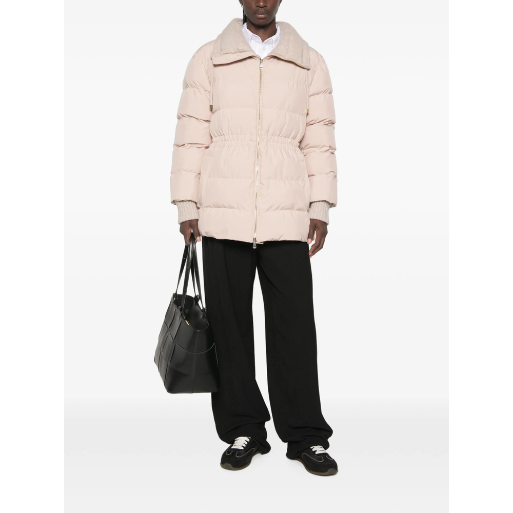 Padded Drawstring-Waist Jacket