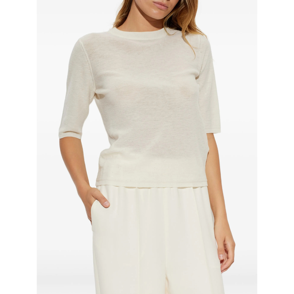 Sequin-Embellished Sweater