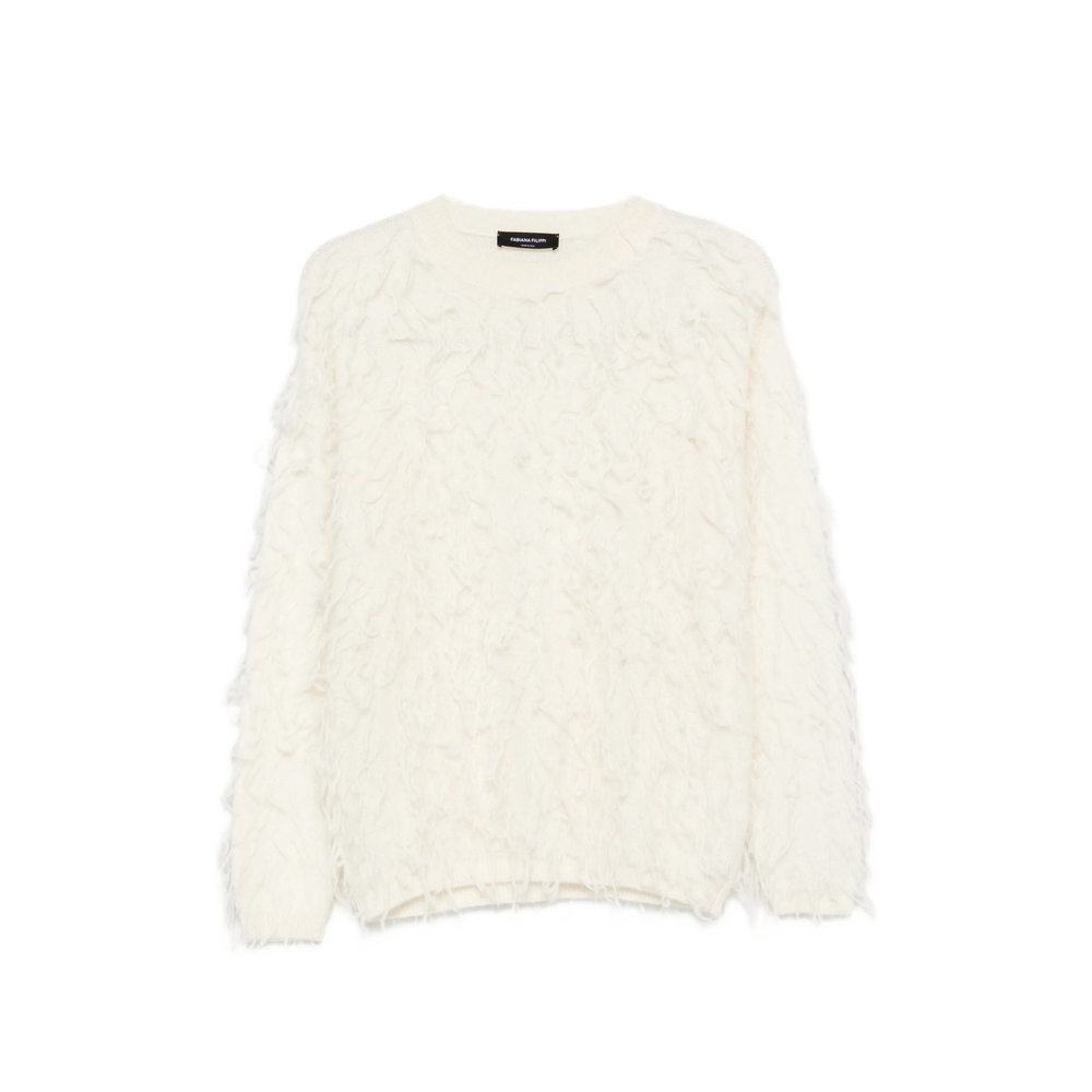 Fringe-Detail Sweater