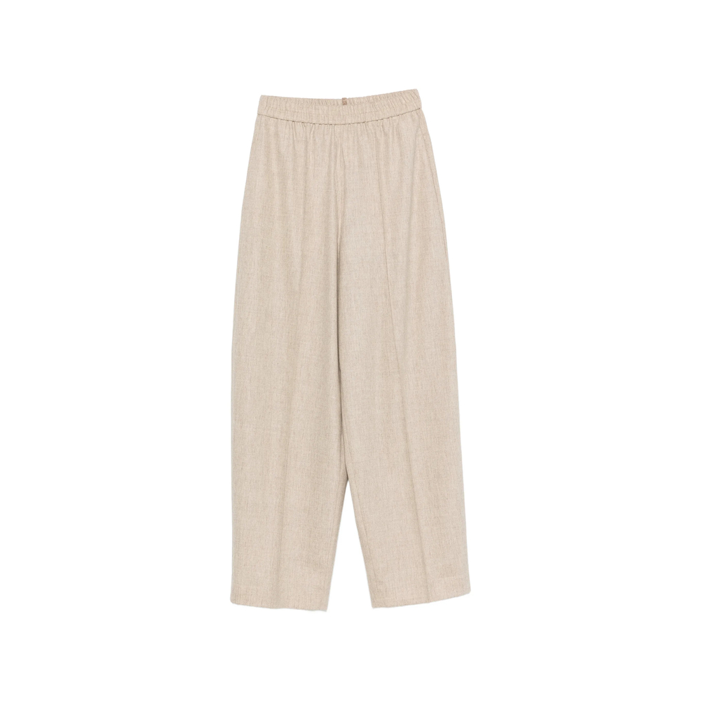 Fabiana Filippi Pressed-crease Elasticated-waist Trousers