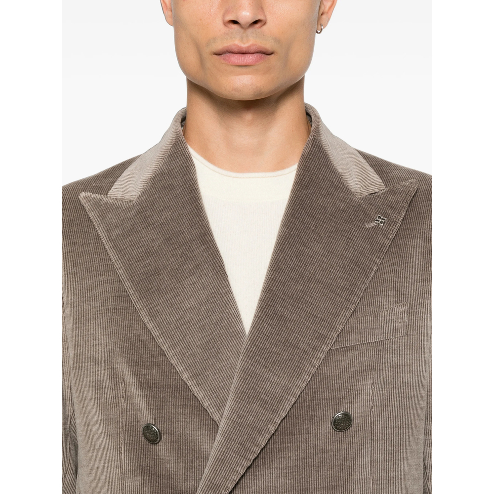 Giacca Double-Breasted Corduroy Jacket
