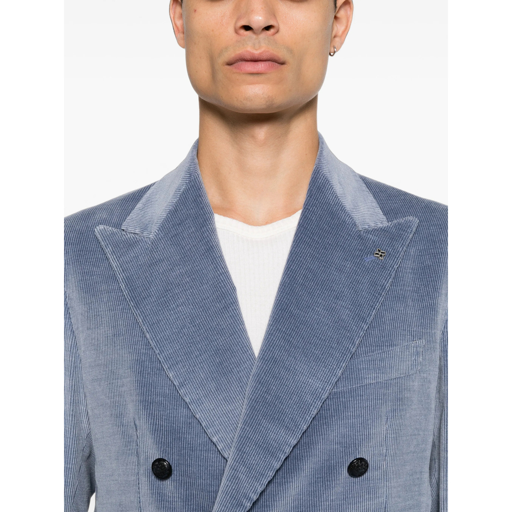 Giacca Double-Breasted Corduroy Jacket
