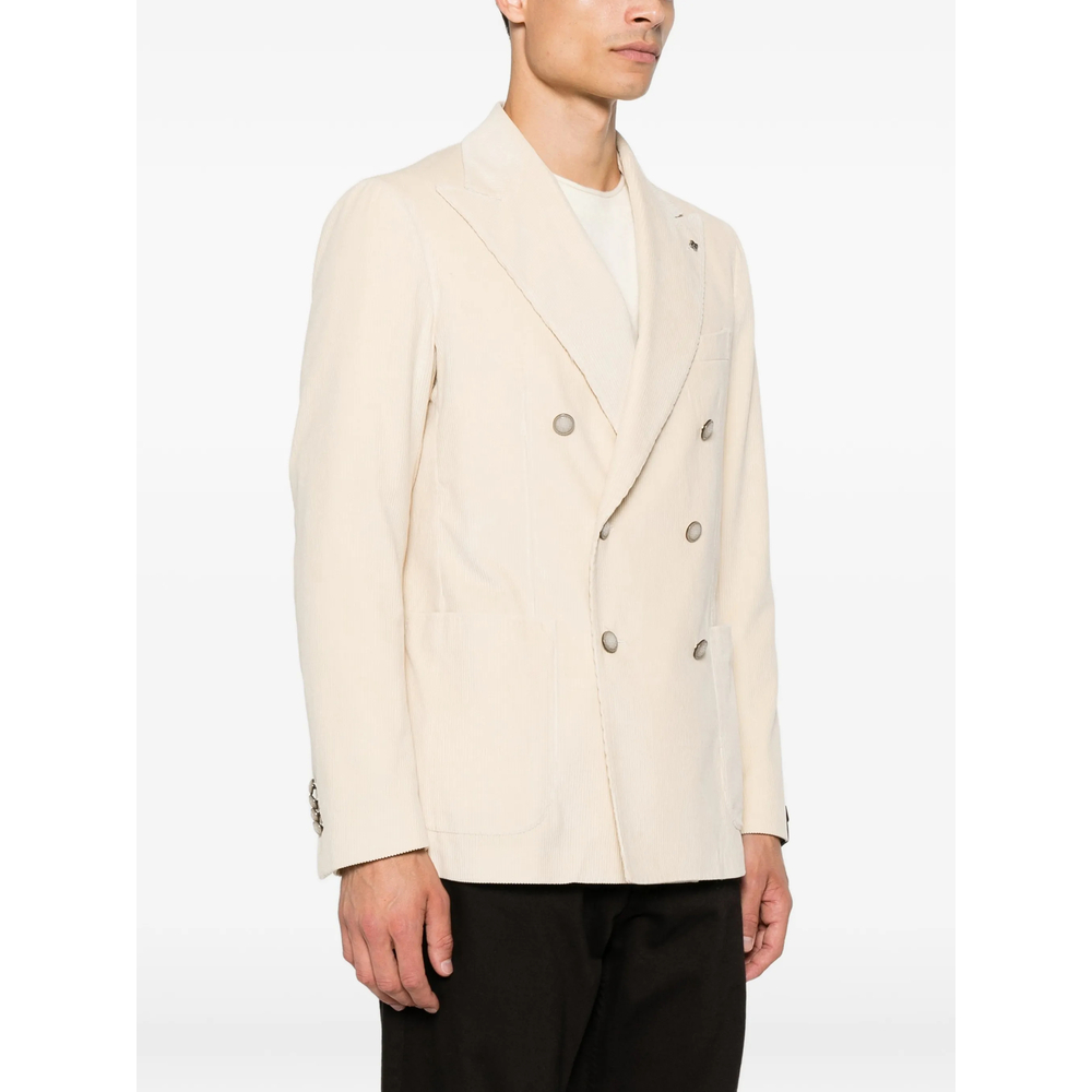 Giacca Double-Breasted Corduroy Jacket