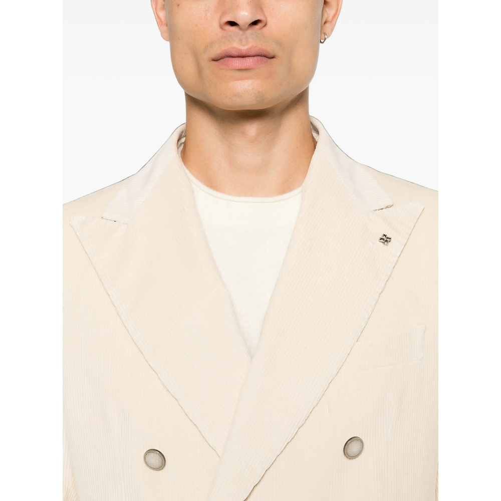 Giacca Double-Breasted Corduroy Jacket